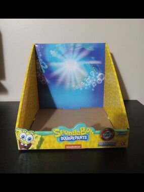 SpongeBob SquarePants Die - Cast Figures Retail Display Box (Box Only)